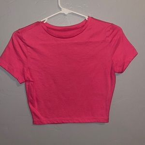 S Wild Fable NEVER WORN pink crop top